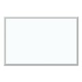 U Brands Melamine Dry Erase Board, 36 x 24, White Surface, Silver Frame 031U0001